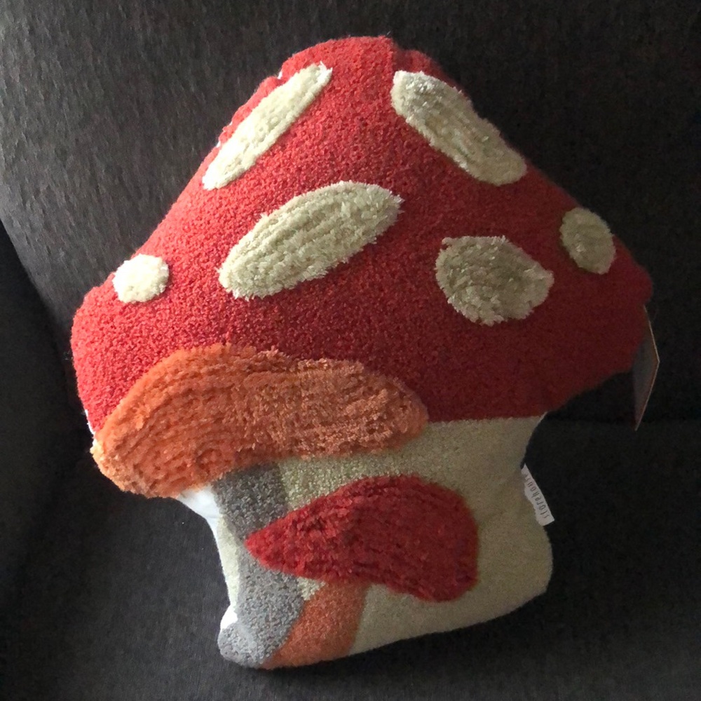 GORGEOUS Mushroom Decorative Throw Pillow